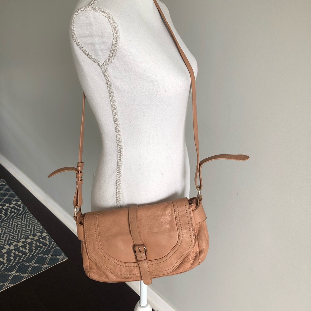 Leather cross body